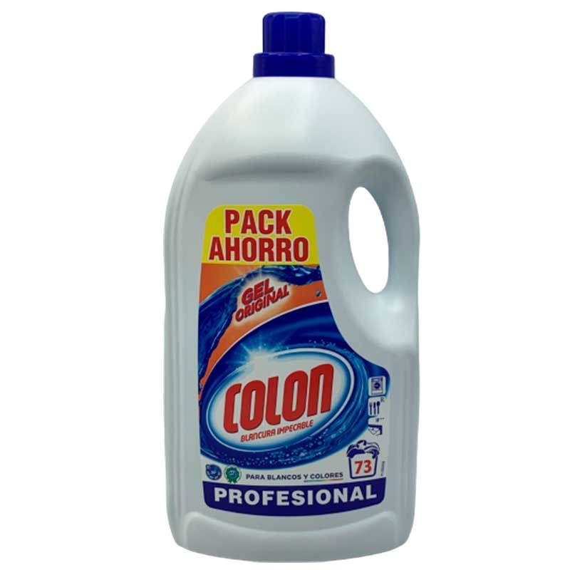 Detergente Ropa Gel COLON 4.9 L 73 Dosis | Cash Borosa