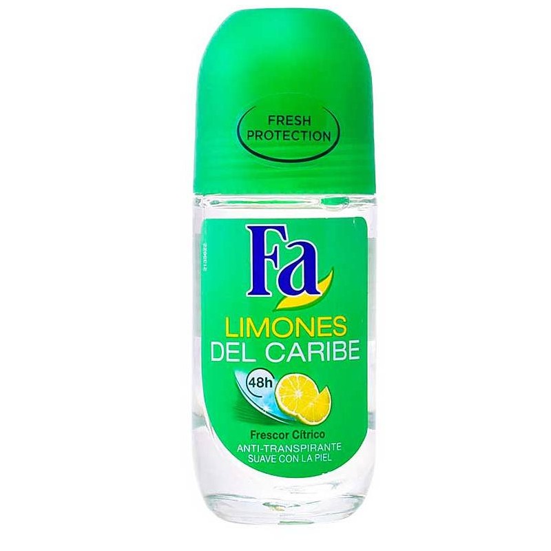 Desodorante Roll-On FA Limones Del Caribe 50 Ml | Cash Borosa