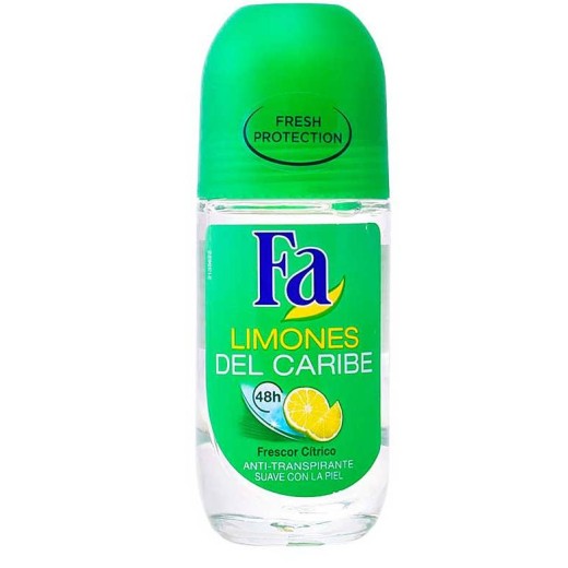 Desodorante Roll-On FA Limones Del Caribe 50 Ml | Cash Borosa