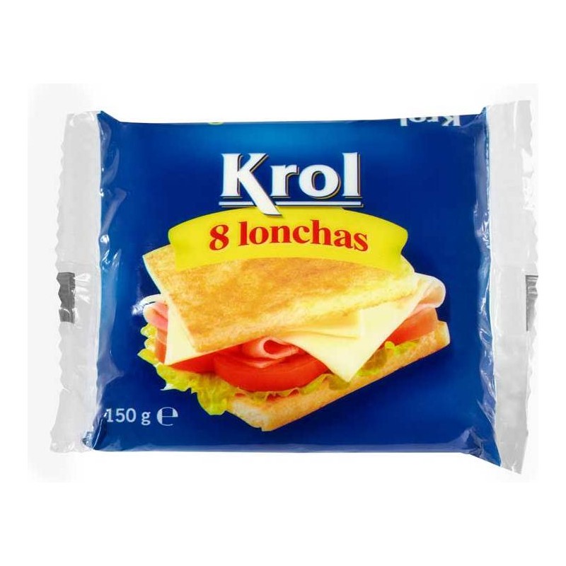 Queso Lonchas KROL 8 UND 150GR | Cash Borosa