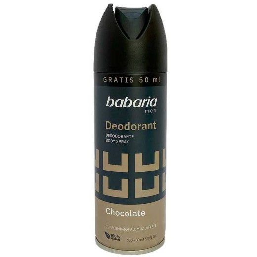 Desodorante BABARIA Chocolate 200 Ml | Cash Borosa