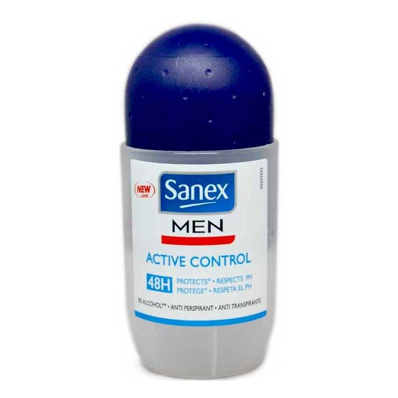 Desodorante Roll-On SANEX  Men Active-Control 50 Ml | Cash Borosa