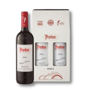 Estuche Vino Tinto Ribera  Duero D.O.FINCA RESALSO 75CL x 2 | Cash Borosa