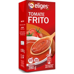 Tomate Natural Entero  IFA Lata 390 GR | Cash Borosa