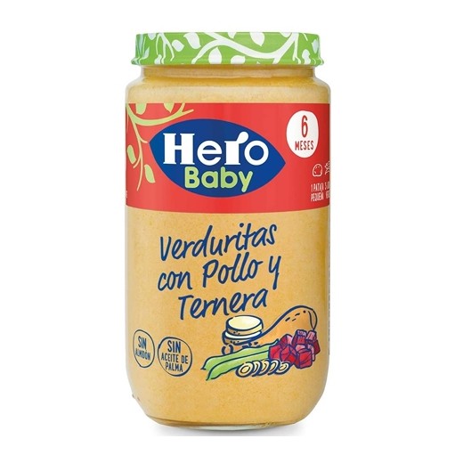 Tarrito Hervido de Verduritas de la Huerta HERO 235 GR | Cash Borosa