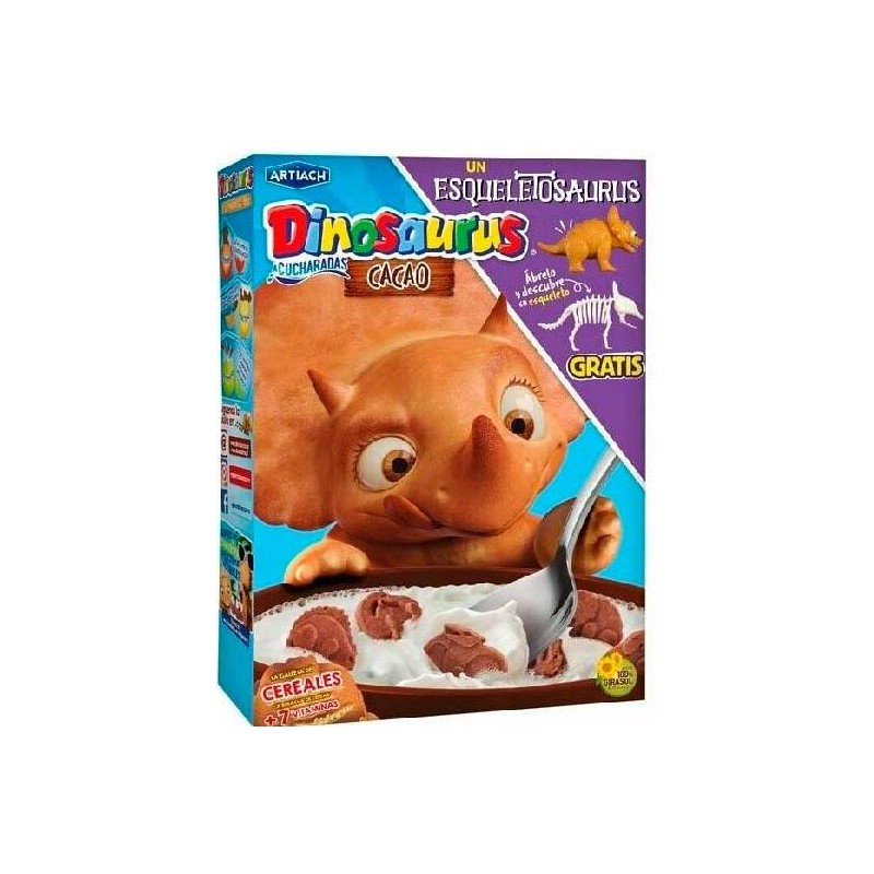 Galleta DINOSAURS Cereales Cacao Cucharadas 320 GR | Cash Borosa