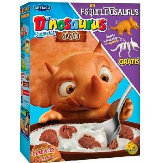 Galleta DINOSAURS Cereales Cacao Cucharadas 320 GR | Cash Borosa