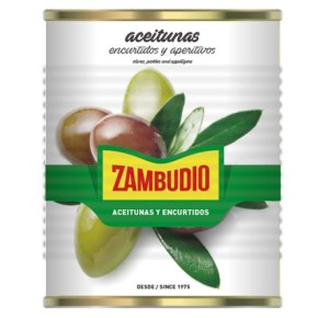 Aceitunas Verdes Deshuesadas ZAMBUDIO 5KG | Cash Borosa