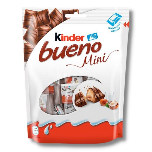 Mini Barritas Chocolate KINDER BUENO 108 GR | Cash Borosa