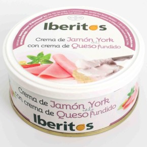 IBERITOS Pack-3 Lat.Crema Jamon Curado | Cash Borosa