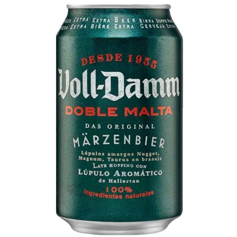 Cerveza Lata VOLL DAMM Doble Malta 33 CL | Cash Borosa