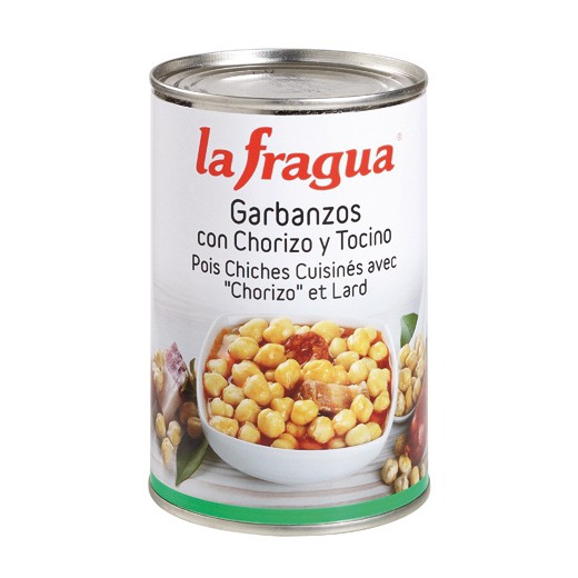 Garbanzos Con Chorizo SEDA 1/2 kg | Cash Borosa