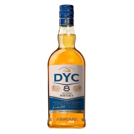 Whisky DYC 8 Años 70 CL | Cash Borosa
