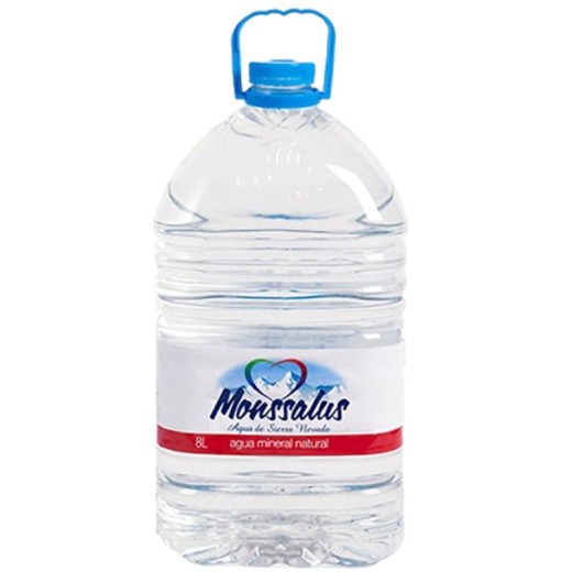 Agua Mineral MONSSALUS 8 L | Cash Borosa