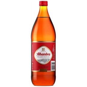 Cerveza Botella 1 L ALHAMBRA