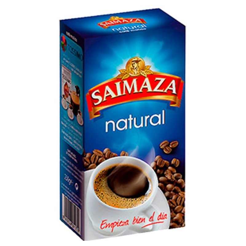 Cafe Molido Natural SAIMAZA 250 GR | Cash Borosa