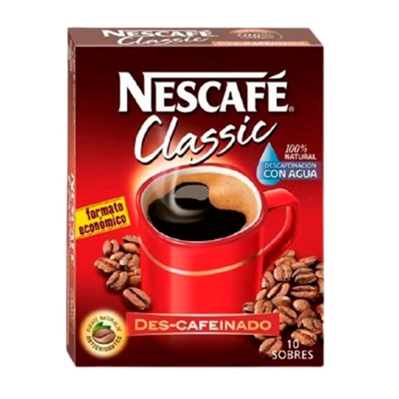 CAFE NESCAFE DESCAFEI. SOBRES 100 UND | Cash Borosa