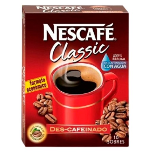 CAFE NESCAFE DESCAFEI. SOBRES 100 UND | Cash Borosa