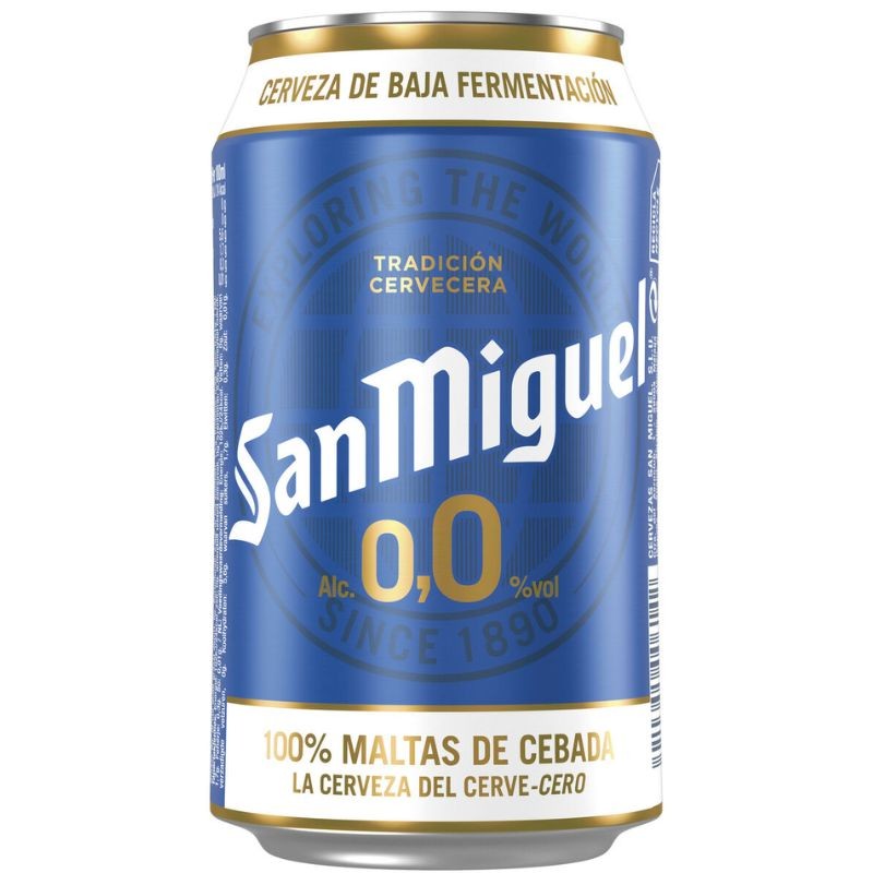Cerveza Lata SAN MIGUEL 0,0  33 CL | Cash Borosa