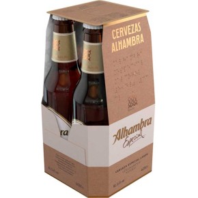 Cerveza Tercio ALHAMBRA Especial Pack 4 UND x 33 CL