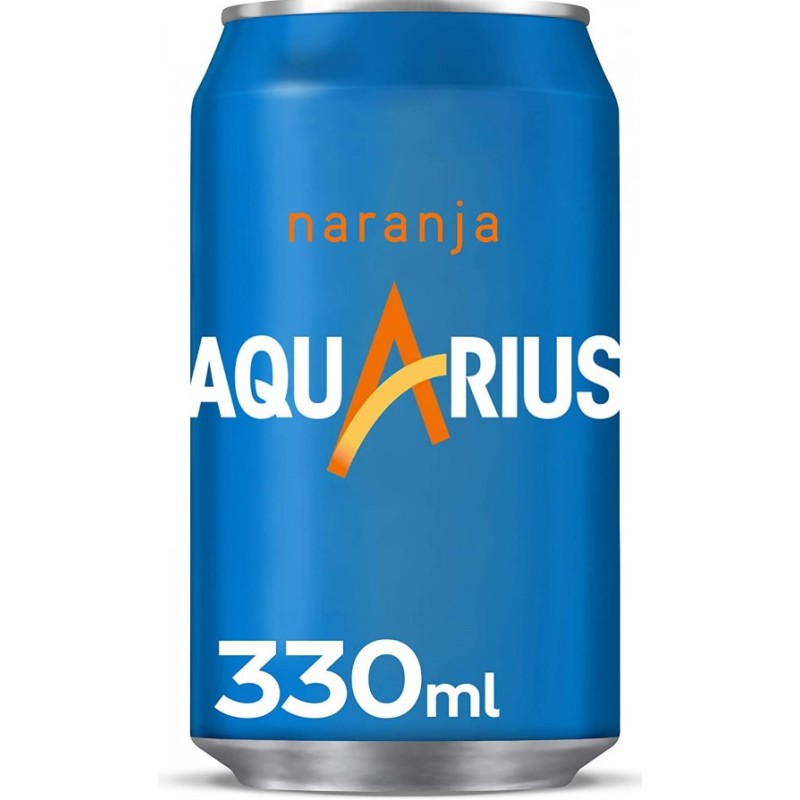 Bebida Isotonica Naranja AQUARIUS Lata  33 CL | Cash Borosa