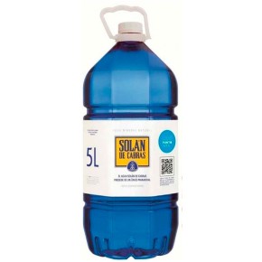 Agua Mineral SOLAN DE CABRAS 5 L