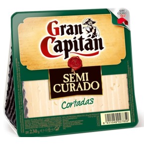Queso Semicurado GRAN CAPITAN 930 GR | Cash Borosa