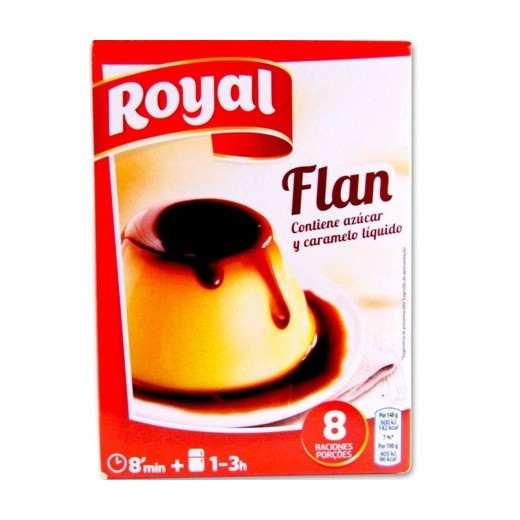 Preparado De Flan Royal 8 Flanes | Cash Borosa