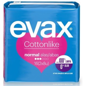 Compresa EVAX  Cottonlike Normal C/A 16 UND