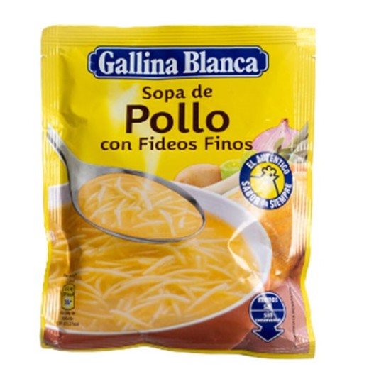 Sopa Ave con Fideos GALLINA BLANCA | Cash Borosa