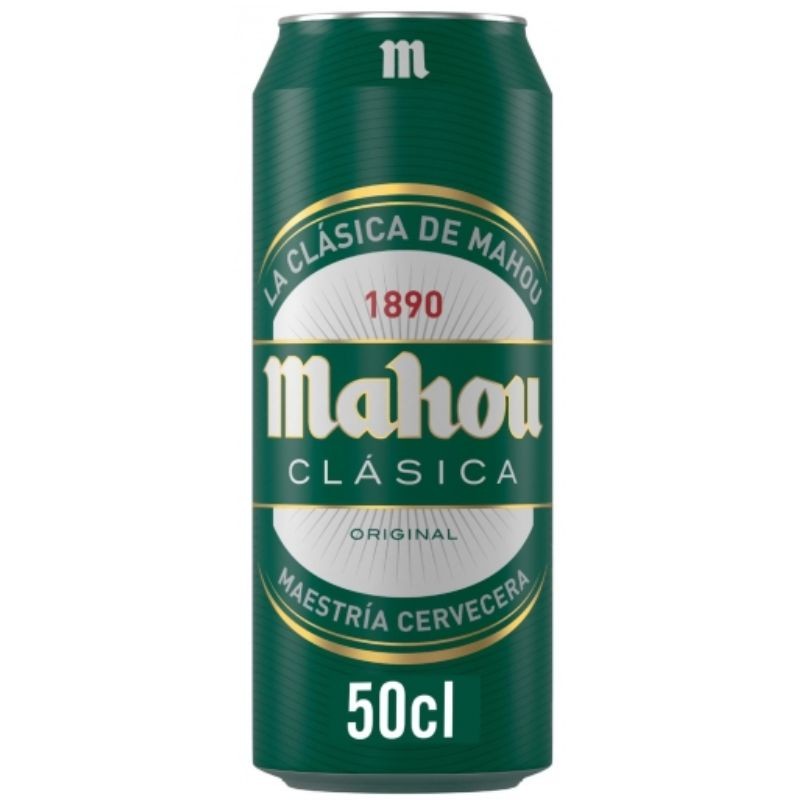 Cerveza Lata MAHOU Clasica 50 CL | Cash Borosa