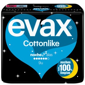 Compresa EVAX Cottonlike S. Plus C/A 9 Und