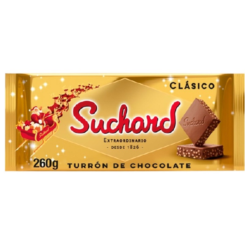 Turron SUCHARD Clasico Crujiente 230Gr | Cash Borosa