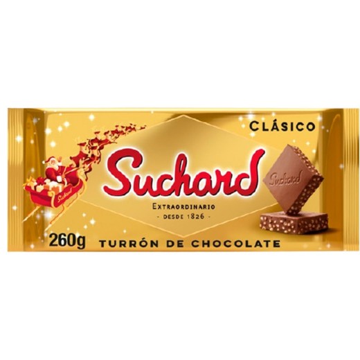 Turron SUCHARD Clasico Crujiente 230Gr | Cash Borosa