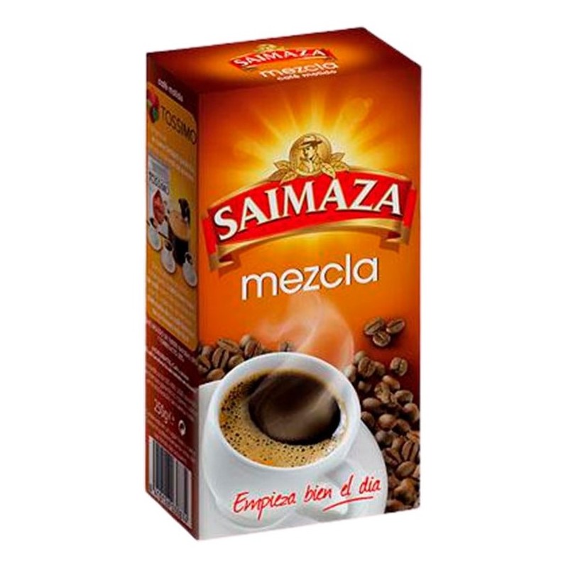 Cafe Molido Mezcla SAIMAZA 250 GR | Cash Borosa