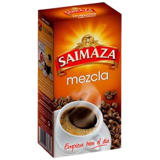 Cafe Molido Mezcla SAIMAZA 250 GR | Cash Borosa