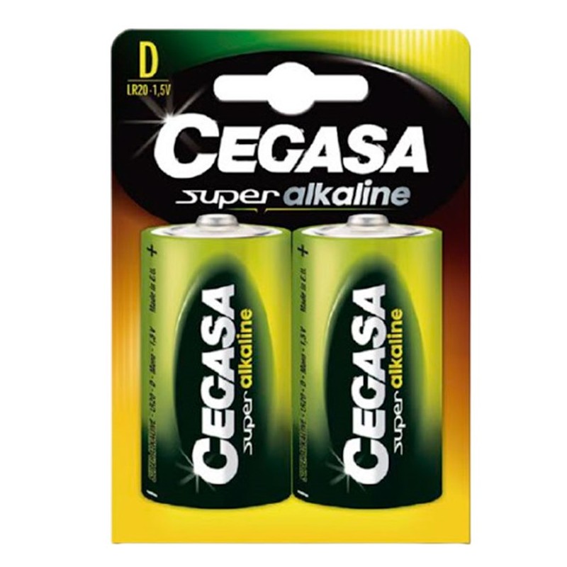 Pila CEGASA Super Alc. Lr20 Bl 2 Ud | Cash Borosa