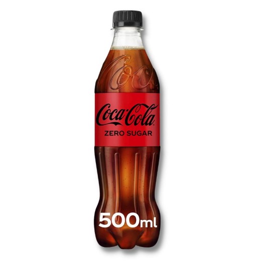 Refresco  Coca Cola Zero Sin Cafeina 500 ML Cafeteria | Cash Borosa