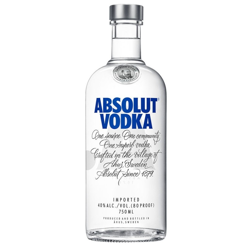 Vodka Absolut Azul 70 Cl | Cash Borosa