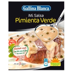 Salsa Pimienta Verde  GALLINA BLANCA 50 GR