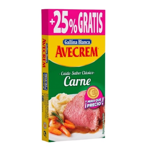 Caldo Carne AVECREM 8+2 Pastillas | Cash Borosa