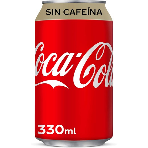 Refresco COCA COLA Sin Cafeina Lata 33 CL | Cash Borosa