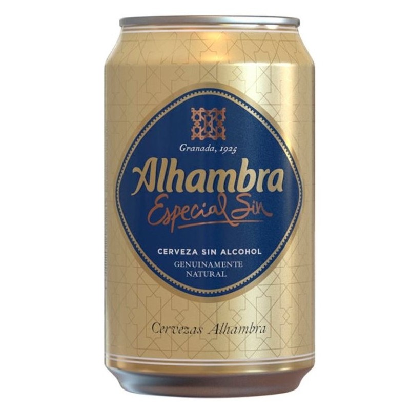 Cerveza Lata ALHAMBRA Esp. Sin 33 CL | Cash Borosa