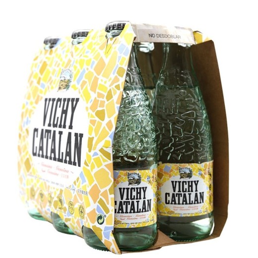 Agua VICHY CATALAN Pack 6 UND x 25 CL | Cash Borosa