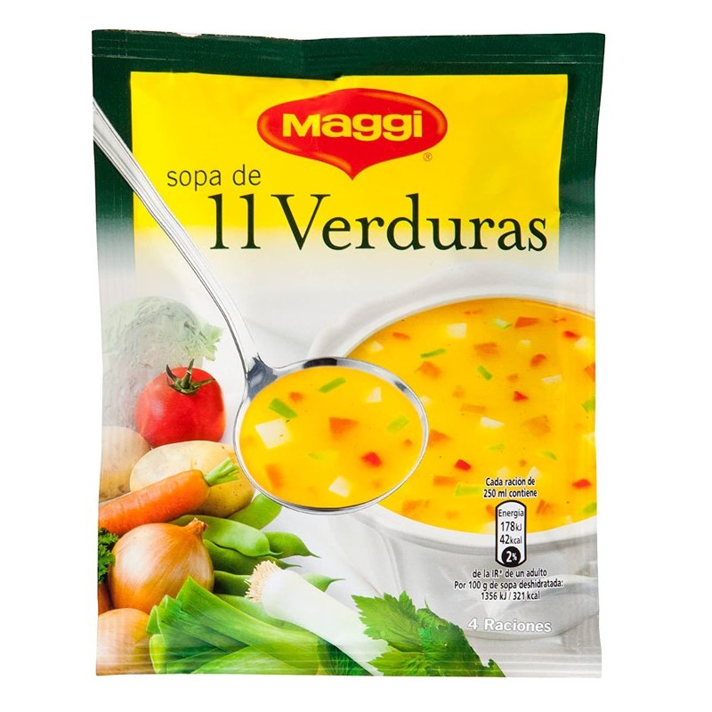 Sopa 11 Verduras MAGGI 53 GR | Cash Borosa