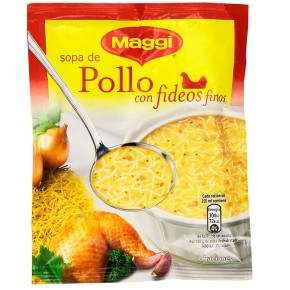 Sopa Pollo con Fideos MAGGI...
