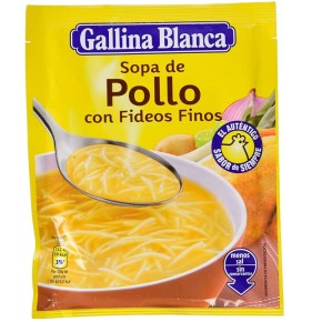 Sopa Pollo Con Fideos GALLINA BLANCA