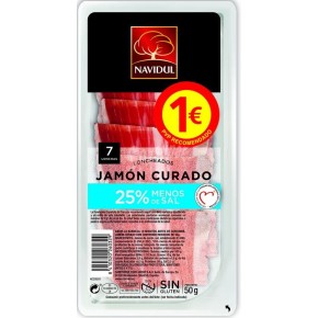 Jamon Serrano Taquitos ELPOZO 1€  65 GR | Cash Borosa