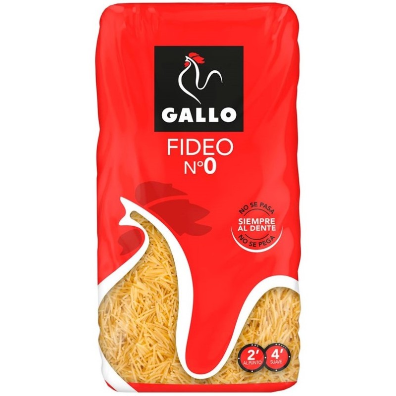 Fideo 0 GALLO 450 Gr | Cash Borosa