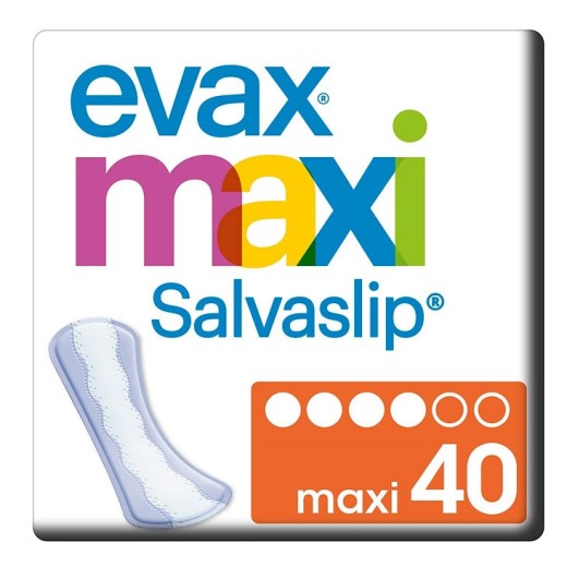 Salva Slips EVAX  Maxi 40 Und | Cash Borosa